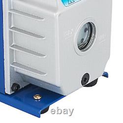 1/4hp Air Vacuum Pump 3,5CFM HVAC Refrigeration AC Manifold Gauge Set R134a Kit