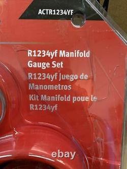 3 Way AC Manifold Gauge Set R1234yf Refrigerant Charging