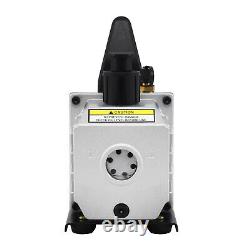 4CFM R12 R22 R134A Air Vacuum Pump Manifold Gauge Set + Leak Detector Parameters