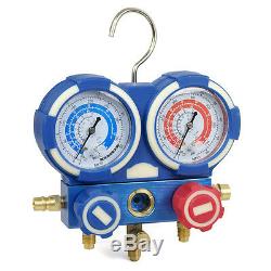 AC Manifold Gauge Set R134a/R22 With Digital Electronic Refrigerant Charging Scale