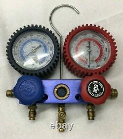 Cornwell Mcl89660a Professional R134a Manifold Gauge Set In Case