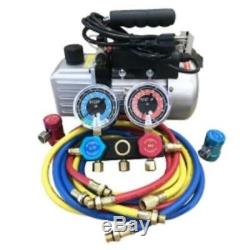 Fjc, Inc. 9281yf R1234yf Vacuum Pump & Manifold Set