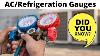 Hvacr How To Use Ac Refrigeration Gauges Manifold Gauge Set Everything You Need To Know