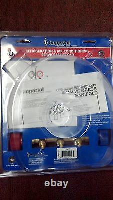 Imperial, 2-Valve Manifold, Model 415-C, R410A, PSI & kPa, 400 Series
