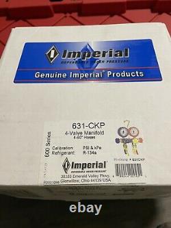 Imperial 631-CKP Mechanical Manifold Refrigeration Gauge Set