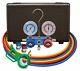 Mastercool 98661-pro Blue R134a And R-12 Dual Manifold Gauge Set With 60 Hose