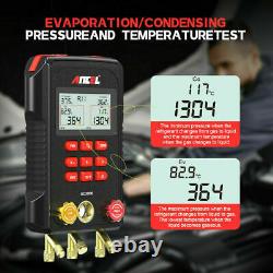 Manifold Meter Refrigeration HVAC Vacuum Gauge Digital Pressure Temperature Test