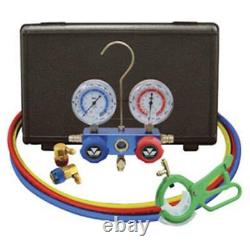 Mastercool 89660-PRO5 Professional R134A Manifold Gauge Set With Free 3-In-1S