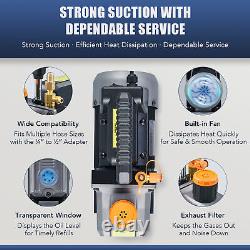 OMT 1/3HP 4CFM Vacuum Pump Tool Kit & Manifold Gauge Set Evacuation&Recharging