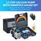 Omt 3.5cfm 1/4hp Hvac Vacuum Pump & Ac Manifold Gauge Set With Carry Bag Combo