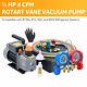 Omt 4cfm Air Conditioner Vacuum Pump & Manifold Gauge Set For R12 R22 R134 R502