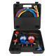 R134a Air Conditioning Refrigerant Manifold Gauge Set With 1.5m Charging Hoses