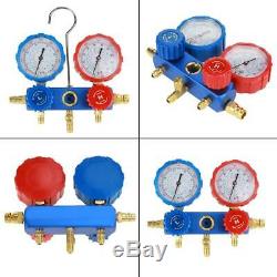 R134a Air Conditioning Refrigerant Manifold Gauge Set with 1.5m Charging Hoses