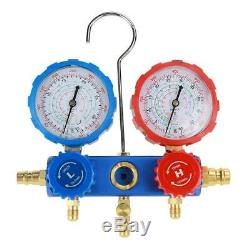 R134a Air Conditioning Refrigerant Manifold Gauge Set with 1.5m Charging Hoses
