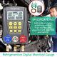 Refrigeration Digital Manifold Gauge Meter Hvac Pressure Temperature Test J0d6