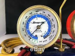 SNAP ON AC Manifold Gauge Set A++ Condition Fast Shipping