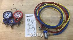 Snap-On ACTR4151A Auto A/C Charging & Testing Manifold Gauge Set EUC
