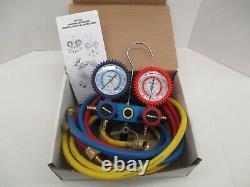 Snap-On ACTR4151A R134a 2-Way A/C Manifold Gauge Set with Hoses