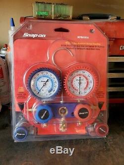 Snap On A/C Air Conditioning Manifold Gauge Set ACTR4151A