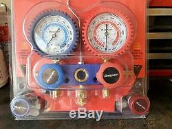 Snap On A/C Air Conditioning Manifold Gauge Set ACTR4151A