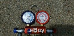 Snap On Tools Air Conditioning Manifold Gauge Set Very Good Condition