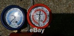 Snap On Tools Air Conditioning Manifold Gauge Set Very Good Condition