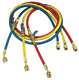 Yellow Jacket 25986 Manifold Hose Set, 72 In, Red, Yellow, Blue