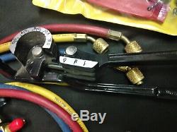 YELLOW JACKET A/C Test & Charging Manifold Gauge Set + compact ball valves