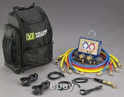 Yellow Jacket 40870 P51-870 TITANT Digital Manifold Kit with Hoses and Backpack