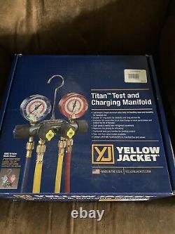 Yellow Jacket 49977 Mechanical Manifold Gauge Set