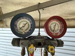 Yellow jacket 46013 brute ii 4 valve manifold gauges